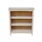 International Concepts Shaker Bookcase, 36"H, Unfinished SH-3223A - alternate 2